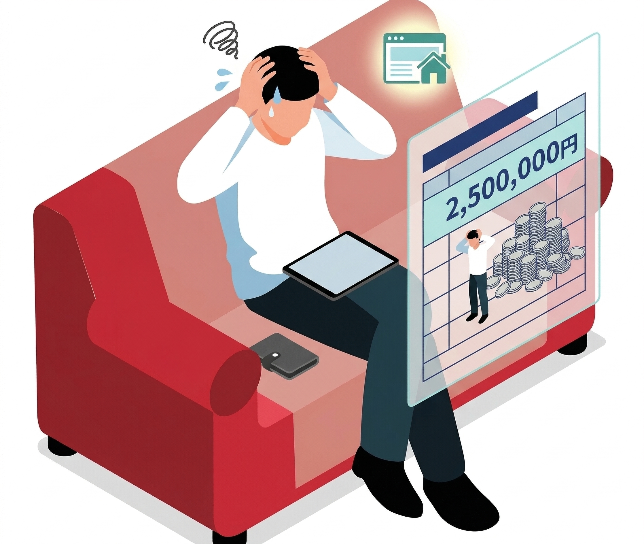 HPが欲しいけど、制作費用が高額で手が出ない