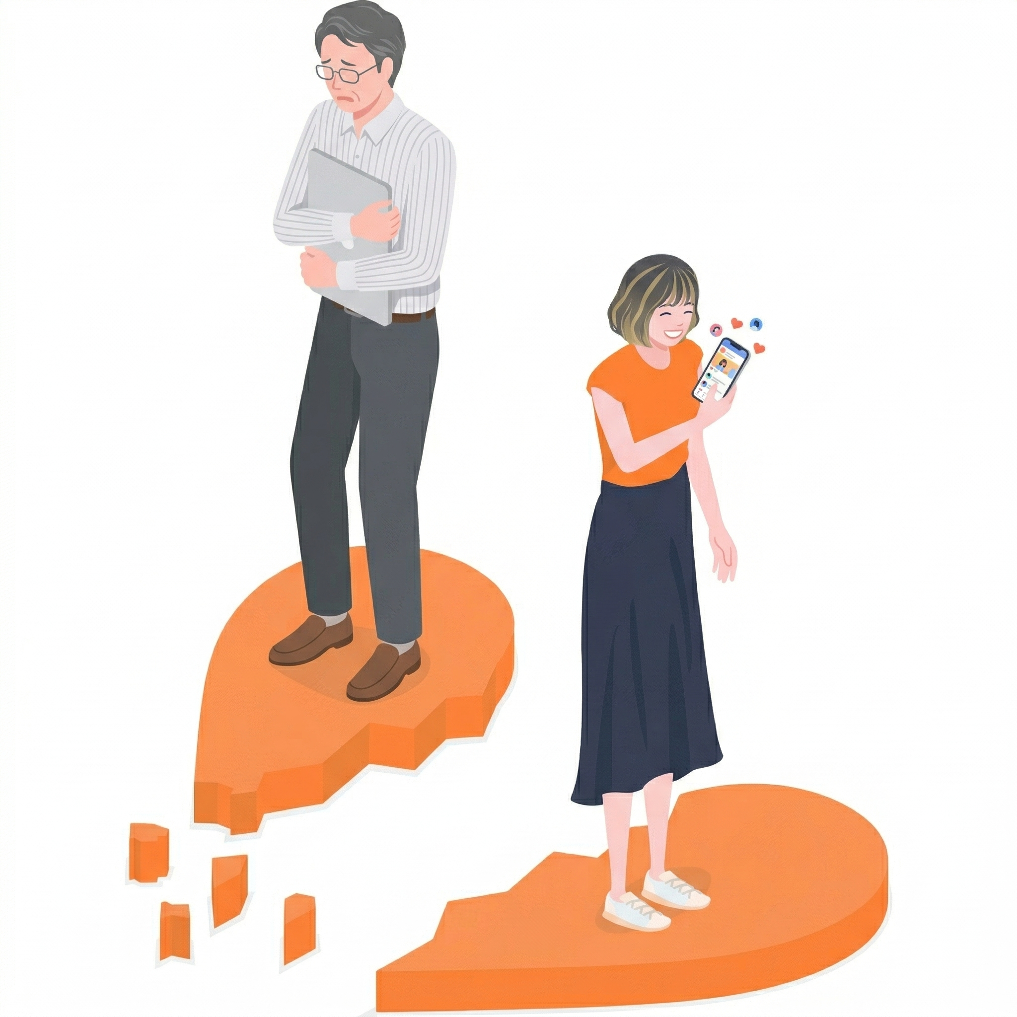 デザインが古くて、お客様に信頼感を与えられない